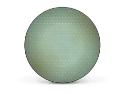 Banjado Magnettafel Rund Größe 47cm Magnetwand Schwarz Aus Metall Magnetpinnwand Pinnwand Motiv Punkte Im Focus