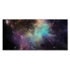 Banjado Magnettafel 78x37cm Magnetwand Silber Aus Metall Magnetpinnwand Pinnwand Inkl. 4 Magnete Motiv Im Weltall 2