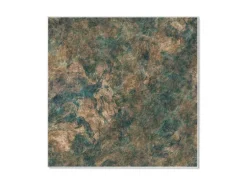 Banjado Magnettafel 50x50cm Magnetwand Weiß Aus Metall Magnetpinnwand Pinnwand Inkl. 4 Magnete Motiv Kupfer Patina