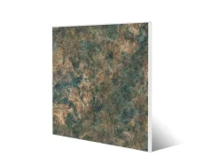 Banjado Magnettafel 50x50cm Magnetwand Weiß Aus Metall Magnetpinnwand Pinnwand Inkl. 4 Magnete Motiv Kupfer Patina