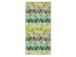 Banjado Magnettafel 37x78cm Magnetwand Silber Aus Metall Magnetpinnwand Pinnwand Inkl. 4 Magnete Motiv Vier Farben Grün