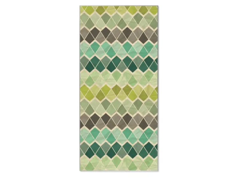 Banjado Magnettafel 37x78cm Magnetwand Silber Aus Metall Magnetpinnwand Pinnwand Inkl. 4 Magnete Motiv Vier Farben Grün