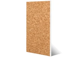 Banjado Magnettafel 37x78cm Magnetwand Weiß Aus Metall Magnetpinnwand Pinnwand Inkl. 4 Magnete Motiv Kork