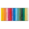 Banjado Magnettafel 78x37cm Magnetwand Schwarz Aus Metall Magnetpinnwand Pinnwand Inkl. 4 Magnete Motiv Regenbogenfarben
