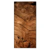 Banjado Magnettafel 37x78cm Magnetwand Schwarz Aus Metall Magnetpinnwand Pinnwand Inkl. 4 Magnete Motiv Trockenes Holz