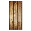 Banjado Magnettafel 37x78cm Magnetwand Weiß Aus Metall Magnetpinnwand Pinnwand Inkl. 4 Magnete Motiv Geöltes Holz