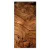 Banjado Magnettafel 37x78cm Magnetwand Silber Aus Metall Magnetpinnwand Pinnwand Inkl. 4 Magnete Motiv Trockenes Holz