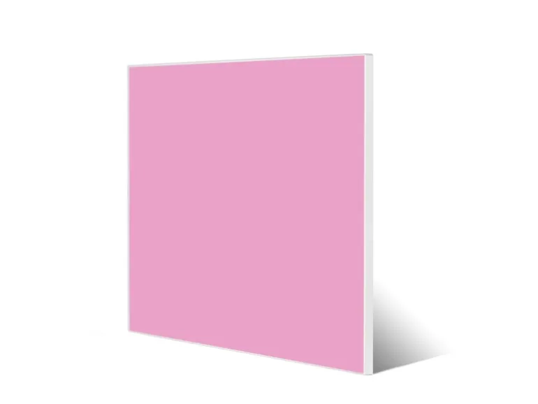 Banjado Magnettafel 50x50cm Magnetwand Weiß Aus Metall Magnetpinnwand Pinnwand Inkl. 4 Magnete Motiv Rose