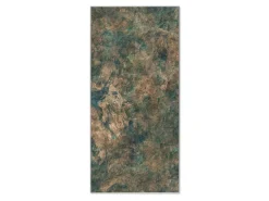 Banjado Magnettafel 37x78cm Magnetwand Silber Aus Metall Magnetpinnwand Pinnwand Inkl. 4 Magnete Motiv Kupfer Patina