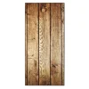 Banjado Magnettafel 37x78cm Magnetwand Schwarz Aus Metall Magnetpinnwand Pinnwand Inkl. 4 Magnete Motiv Geöltes Holz
