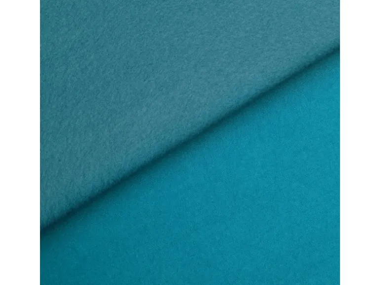 Beautissu Amelie TO Vorhang mit Öse 140x245cm Türkis 2tlg