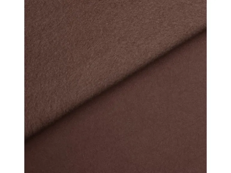 Beautissu Amelie TO Vorhang mit Öse 140x245cm Braun 2tlg