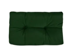 Beautissu ECO Style Palettenkissen Rücken 60x40x10cm Dunkelgrün 2tlg
