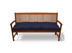 Beautissu Flair BK Bankpolster 150x50x8cm Dunkelblau