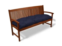Beautissu Flair BK Bankpolster 150x50x8cm Dunkelblau