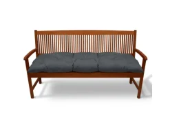 Beautissu Flair BK Bankpolster 150x50x8cm Graphitgrau