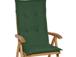 Beautissu Loft HL Hochlehner 120x50x6cm Dunkelgrün