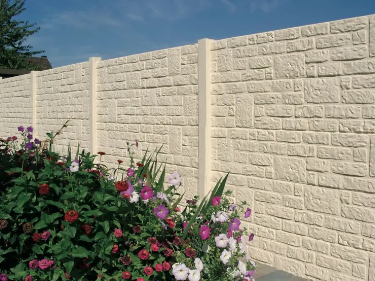 Beckers Betonzaun Acrylfarbe 5 l Hellelfenbein