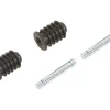 Befestigungs-Set Stift und Rundrohrhülse 65 mm