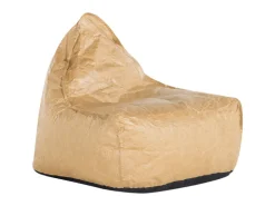 Beliani Sitzsack DROP Goldbraun 75x63x73