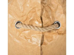 Beliani Sitzsack DROP Goldbraun 75x63x73