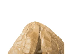 Beliani Sitzsack DROP Goldbraun 75x63x73