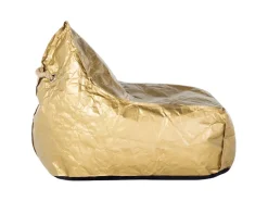 Beliani Sitzsack DROP Gold 75x63x73