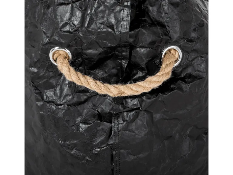 Beliani Sitzsack DROP Schwarz 75x63x73