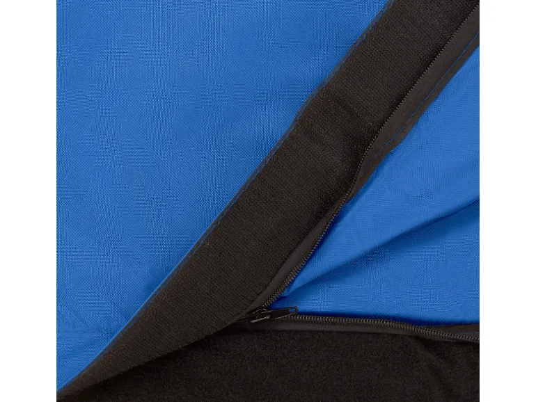 Beliani Sitzsack FUZZY Dunkelblau 180x230x20