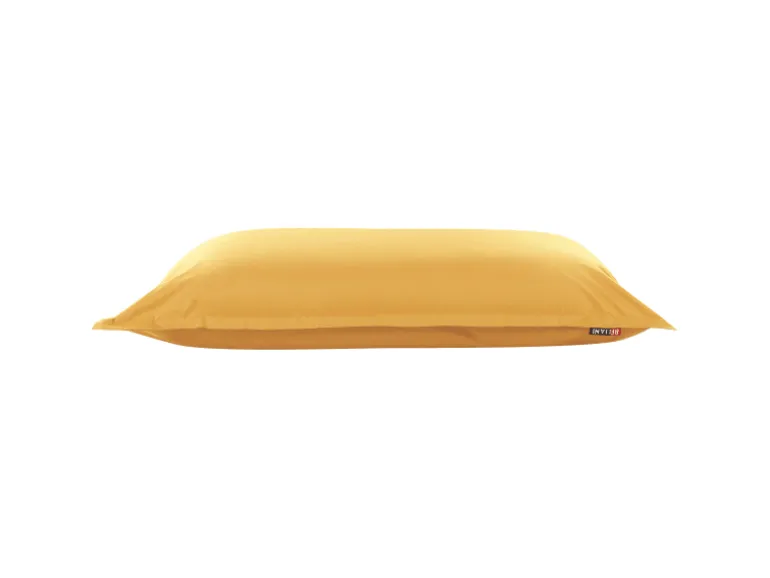 Beliani Sitzsack FUZZY Gelb 180x230x20