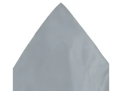 Beliani Sitzsack FUZZY Hellgrau 140x180x20