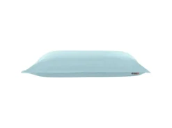 Beliani Sitzsack FUZZY Hellblau 180x230x20
