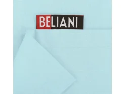 Beliani Sitzsack FUZZY Hellblau 180x230x20