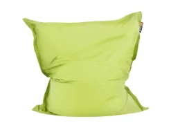 Beliani Sitzsack FUZZY Limettengrün 140x180x20