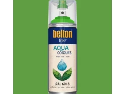 Belton Free AQUAcolours Buntlack RAL 6018 Gelbgrün matt 400 ml