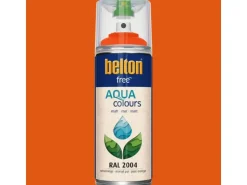 Belton Free AQUAcolours Buntlack RAL 2004 Reinorange mat 400 ml
