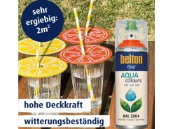 Belton Free AQUAcolours Buntlack RAL 2004 Reinorange mat 400 ml