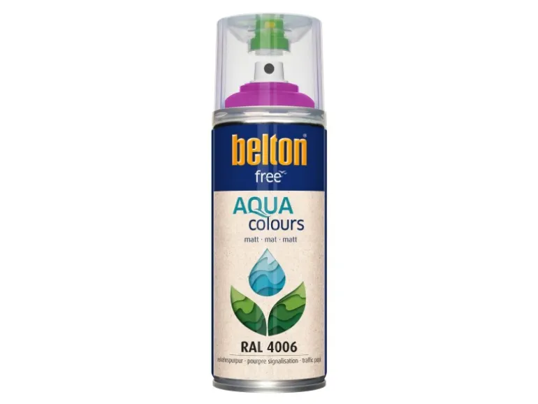 Belton Free AQUAcolours Buntlack RAL 4006 Verkehrspurpur matt 400 ml