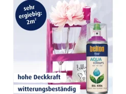 Belton Free AQUAcolours Buntlack RAL 4006 Verkehrspurpur matt 400 ml