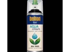 Belton Free AQUAcolours Buntlack RAL 9005 Tiefschwarz seidenglänzend 400 ml