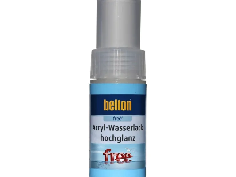 Belton Free AQUAcolours Lackstift RAL 7035 Lichtgrau hochglänzend 9 ml