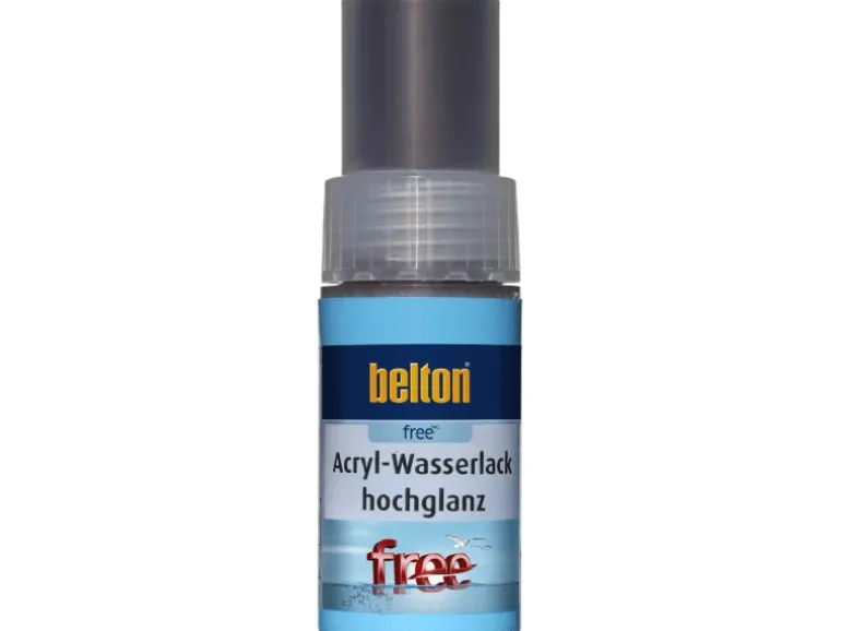 Belton Free AQUAcolours Lackstift RAL 8017 Schokobraun hochglänzend 9 ml