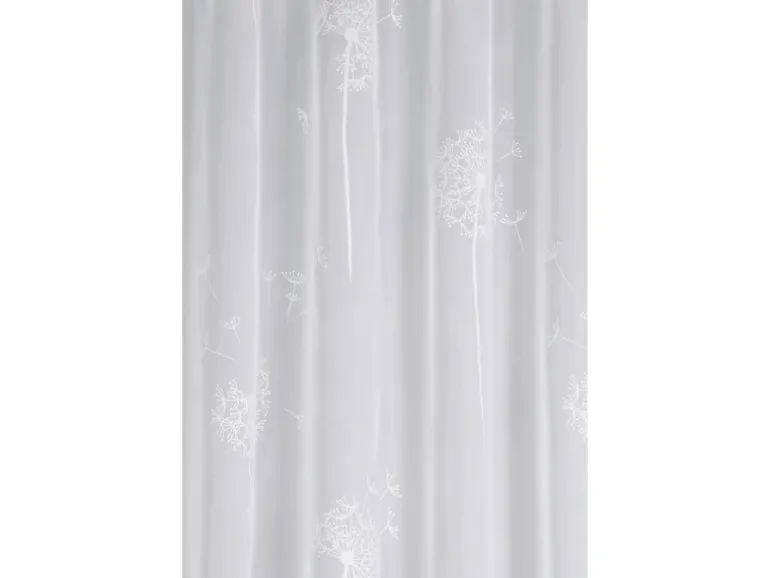 Bennetti Schlaufenschal Voile-Flock Weiß 140 x 245 cm