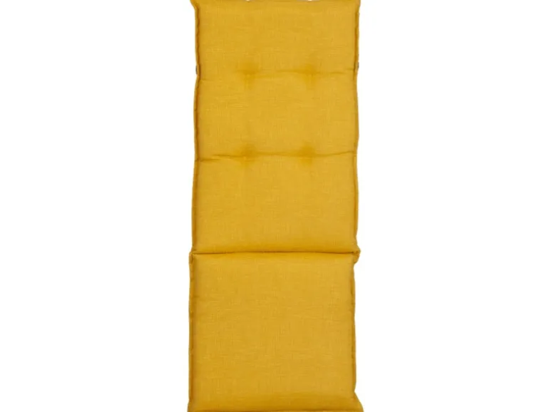 Beo Hochlehner-Saumkissen Brovine Barcelona 120 cm x 50 cm x 6 cm Senf
