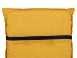 Beo Hochlehner-Saumkissen Brovine Barcelona 120 cm x 50 cm x 6 cm Senf