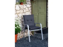Beo Niedriglehner-Saumkissen Belsch Barcelona 103 cm x 50 cm x 6 cm Anthrazit