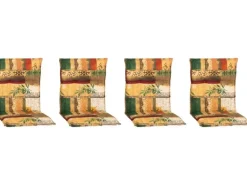 Beo Sitzauflage Niedriglehner Glasgow 4er-Set Beige-Natur