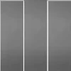 Bestgoodies Flächenvorhang Ellen 3er Pack Anthrazit