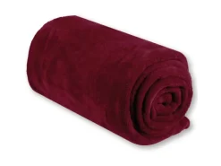 Bestgoodies Mikrofaser Decke Rotbraun Kastanienbraun 220 x 240 cm