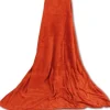 Bestgoodies Mikrofaser Decke Terracotta Ochre 70 x 100 cm